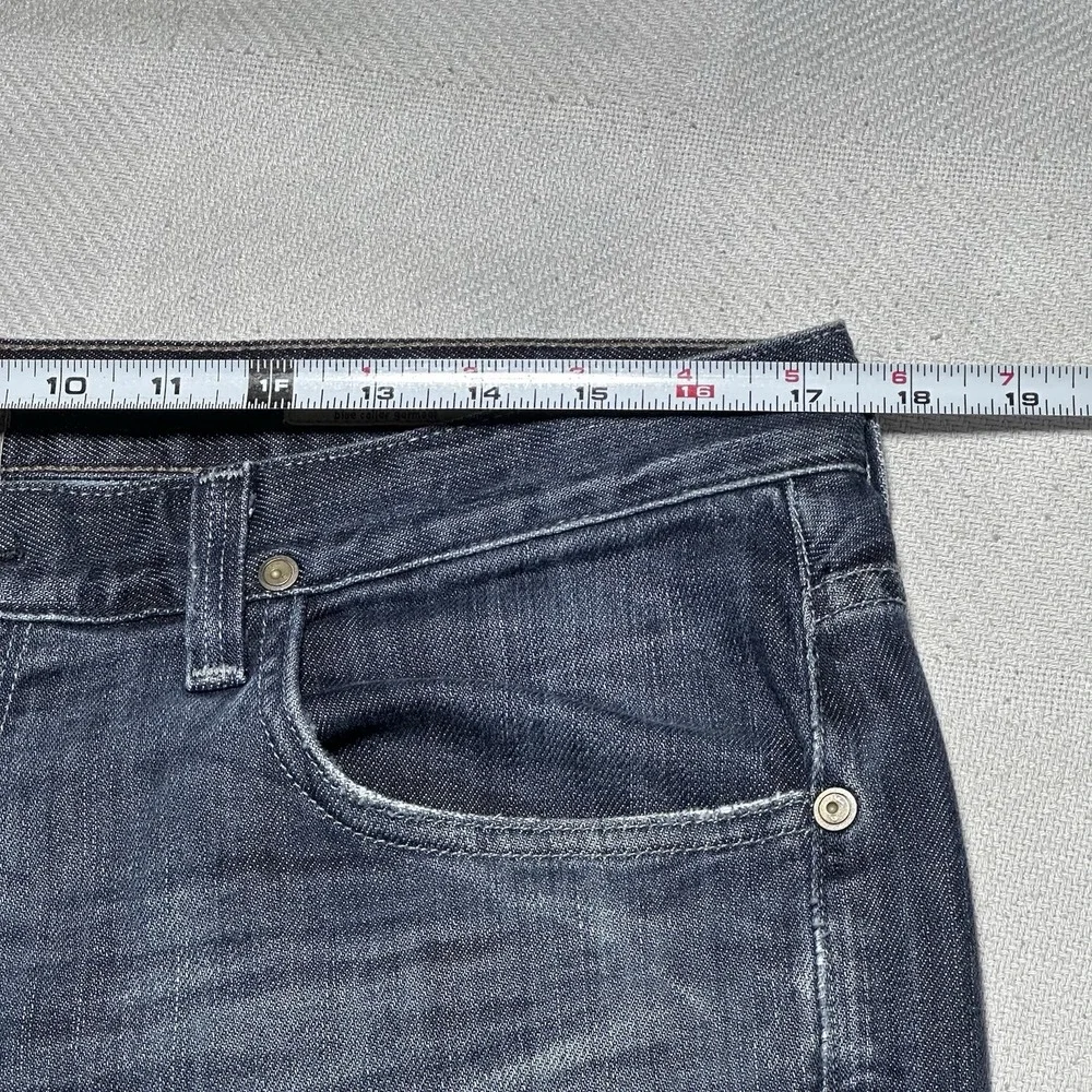 Citizens of Humanity Sid Straight Jeans 34x30 Relaxed Fit Stretch Denim USA Made